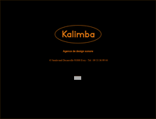 Tablet Screenshot of kalimba.fr